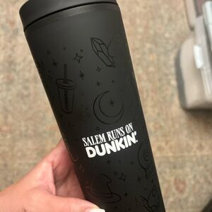 Dunkin' Donuts Black Tumbler Salem, MA 2025 Collectors Edition